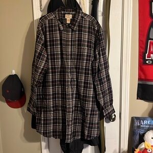 Blue Mountain Long Sleeve Flannel Shirt XLT